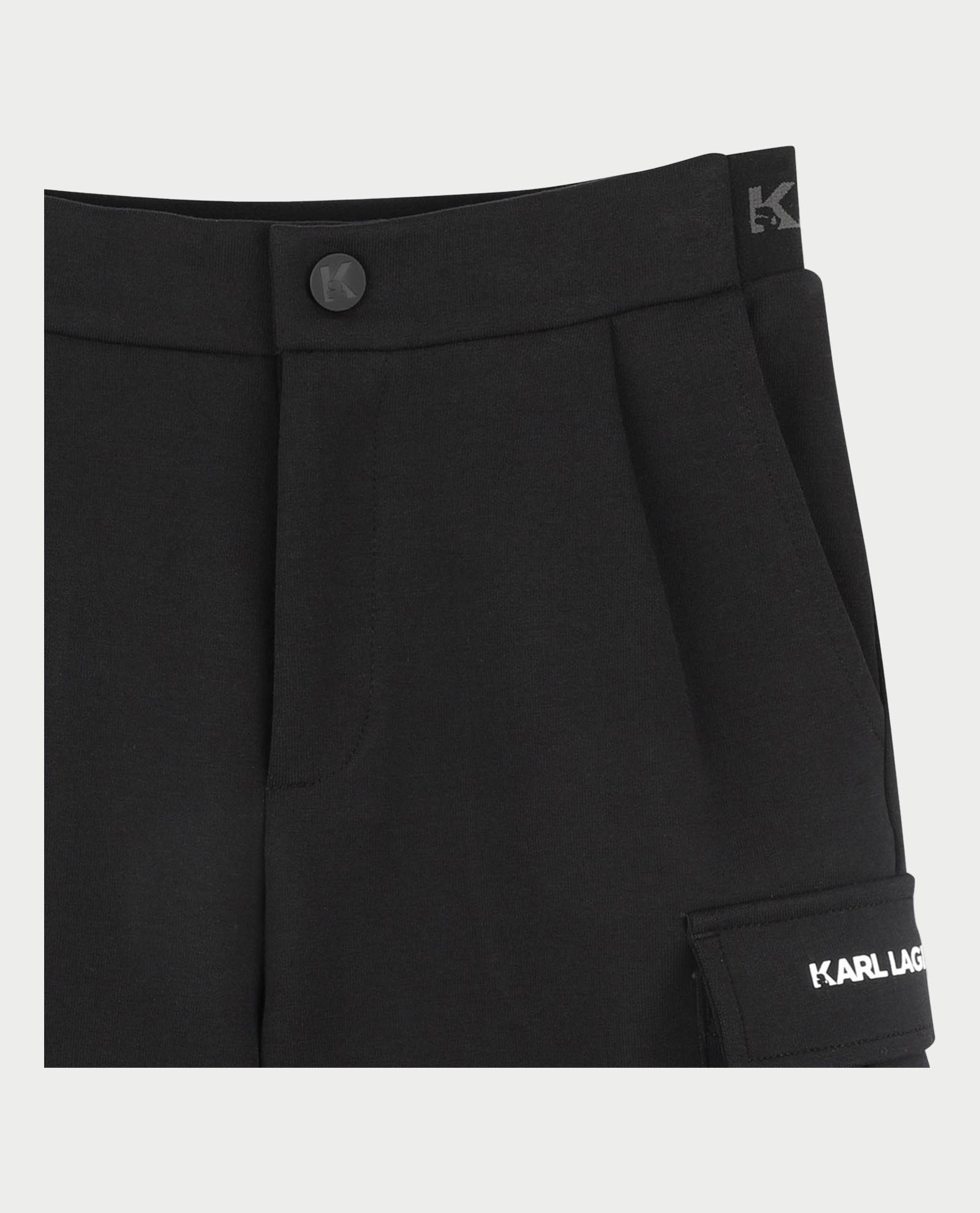 Karl Lagerfeld children's Bermuda shorts with pockets - KARL